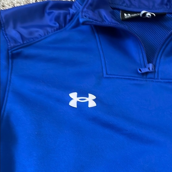 Under Armour Royal Blue Performance Pullover - Picture 4 of 5